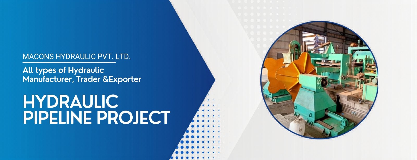 hydraulic piping system installation