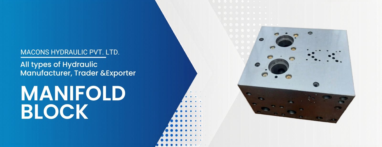 industrial manifold block manufacturer in ahmedabad